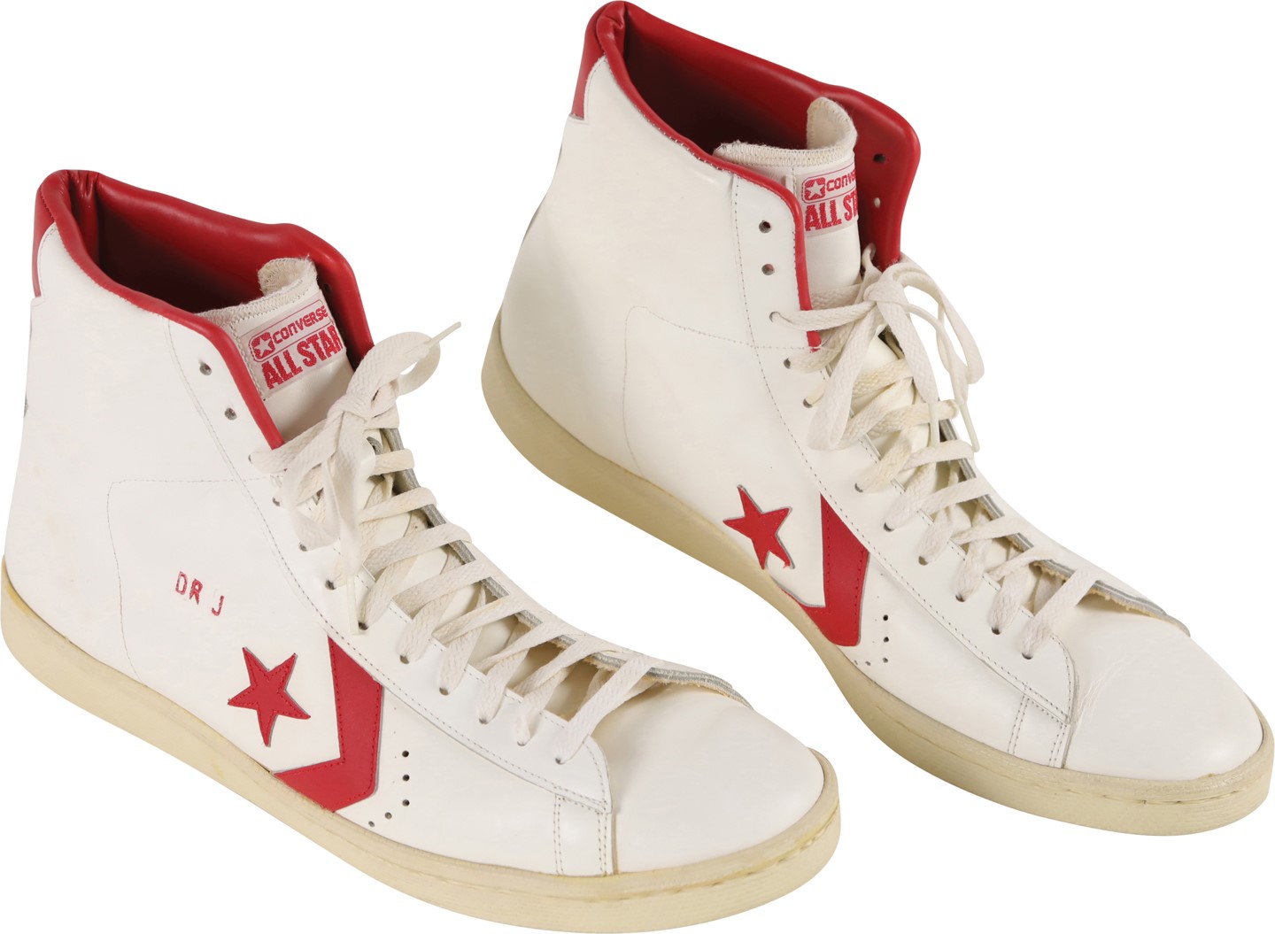 - Late 1970s Julius "Dr. J" Erving Game Worn Converse Sneakers