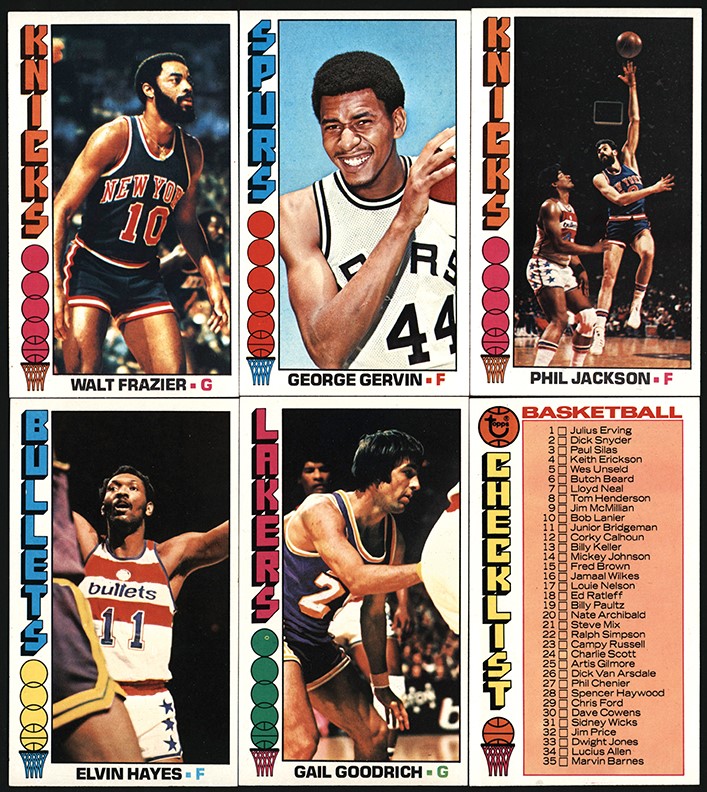 Basketball Cards - 1976-1977 Topps Basketball Card Hoard w/HOFers (920)