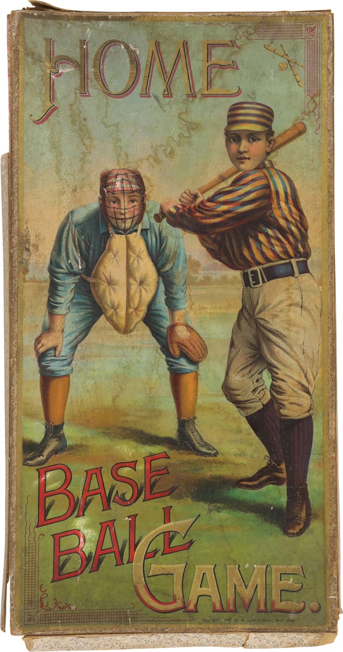 - 1897 "Home Baseball Game" by McLoughlin Bros.
