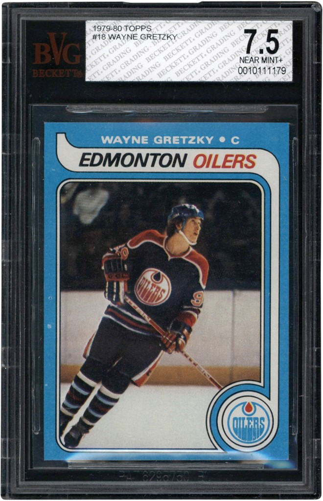 Hockey Cards - 1979-1980 Topps Hockey Complete Set (264) w/BVG NM+ 7.5 Gretzky Rookie Card