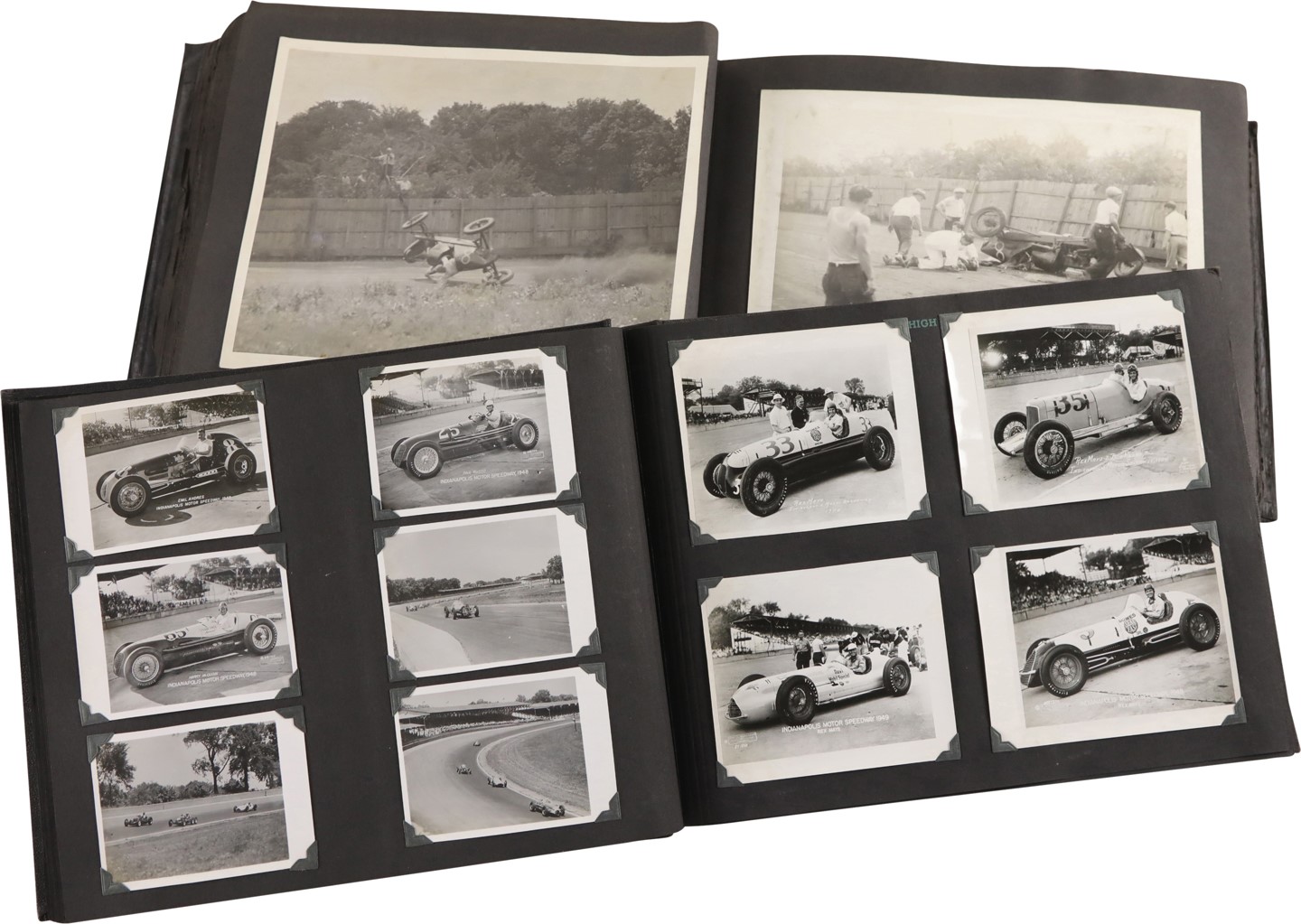 Olympics and All Sports - Amazing 1930s-40s Auto Racing Photography Albums (2)