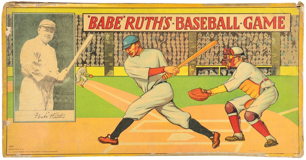 - Babe Ruth's Baseball Game by Milton Bradley