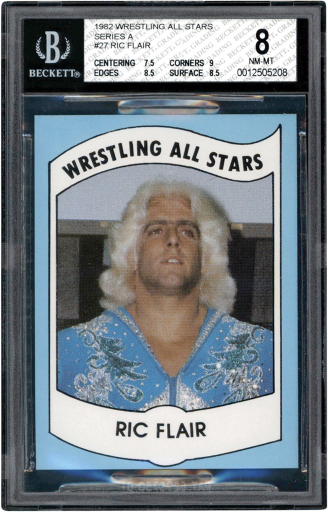 1982 Wrestling All-Stars Series A #27 Ric Flair BGS NM-MT 8