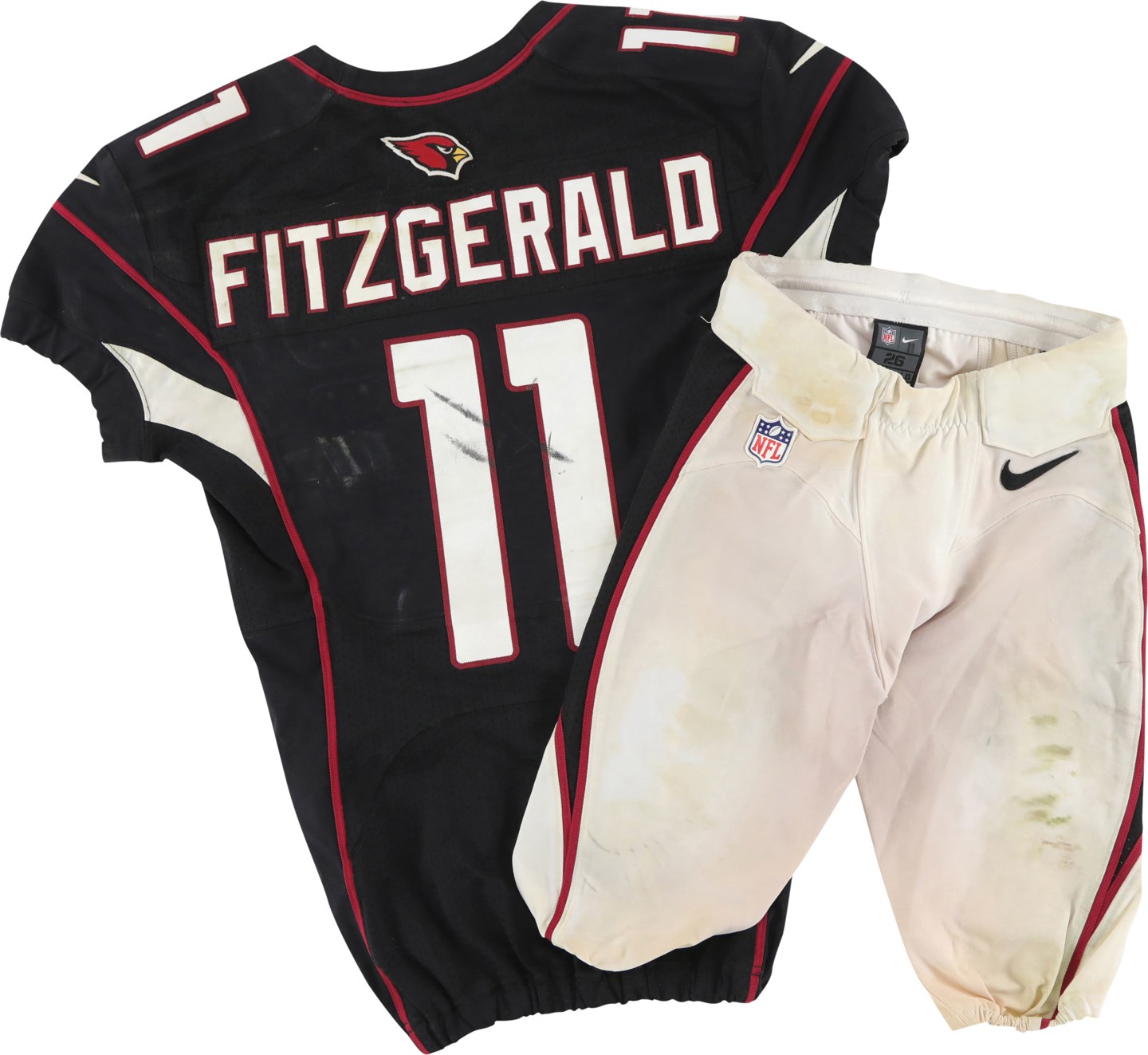 Lot Detail - Larry Fitzgerald Arizona Cardinals Game-Used