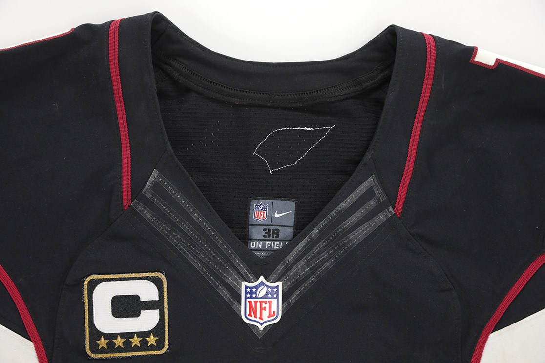 NFL Auction  CARDINALS - LARRY FITZGERALD 2008 GAME ISSUED JERSEY