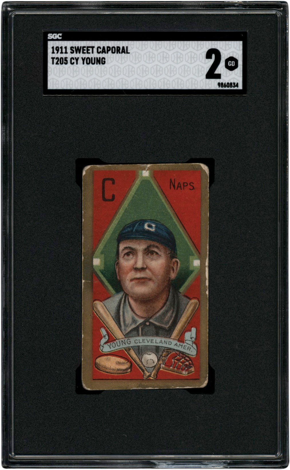 1911 T205 Cy Young SGC GD 2
