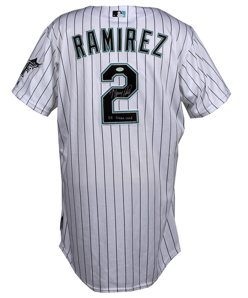 Majestic, Shirts, Hanley Ramirez 2 Florida Marlins Majestic Genuine  Merchandise Jersey