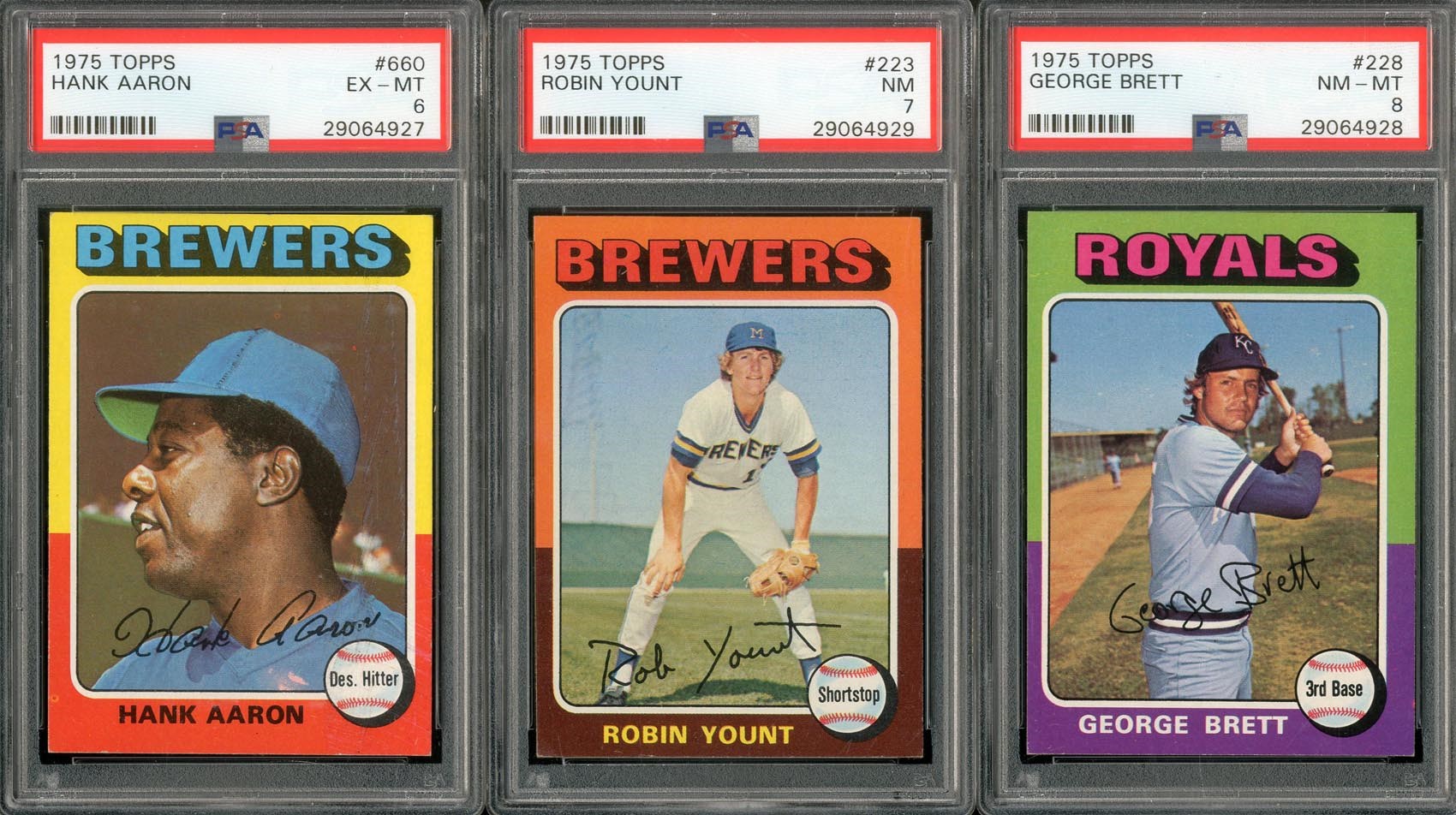 1975 Topps George Brett Rookie Psa 4 Auction