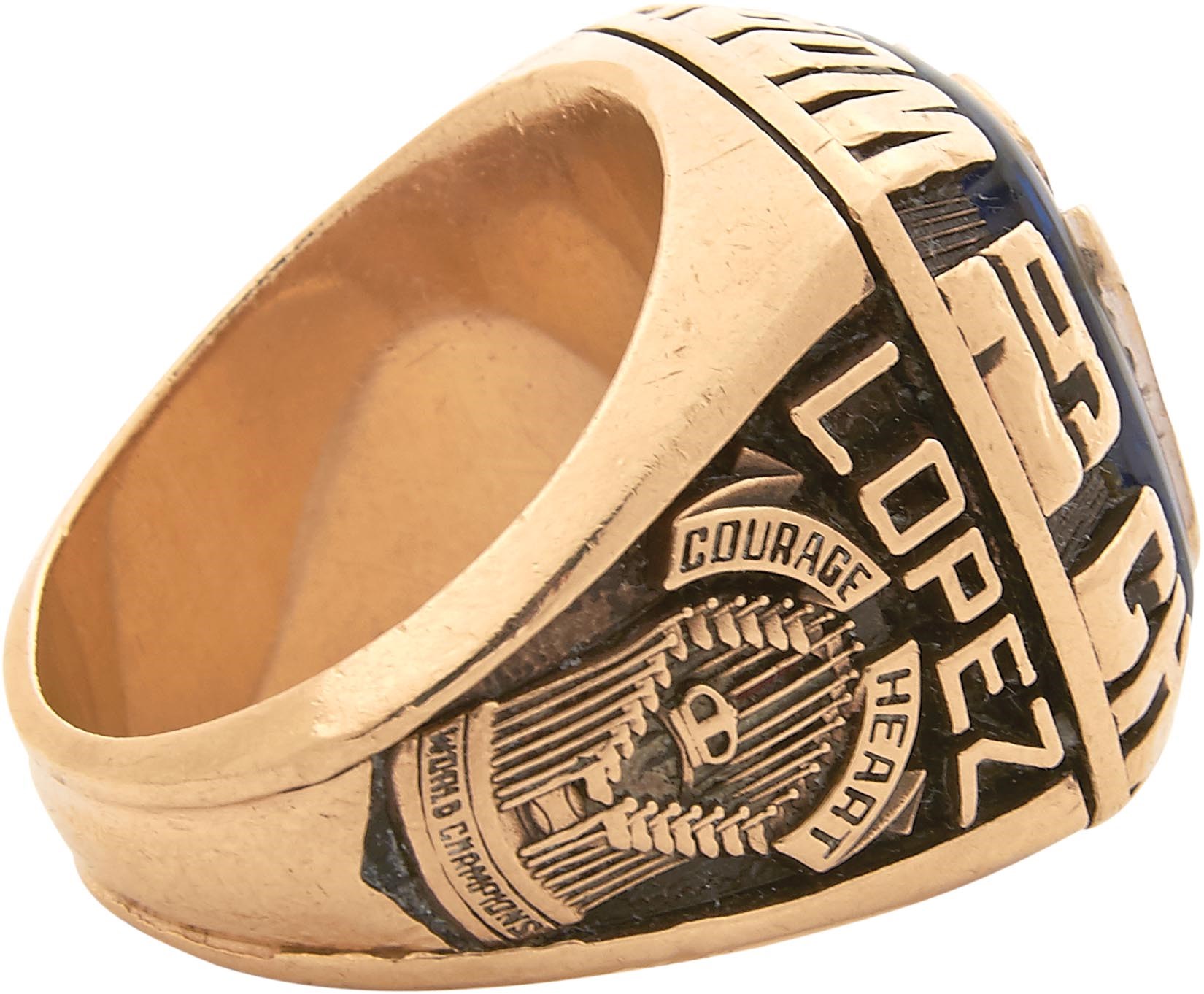 1996 New York Yankees World Series Championship Ring Presented to Hector  Lopez