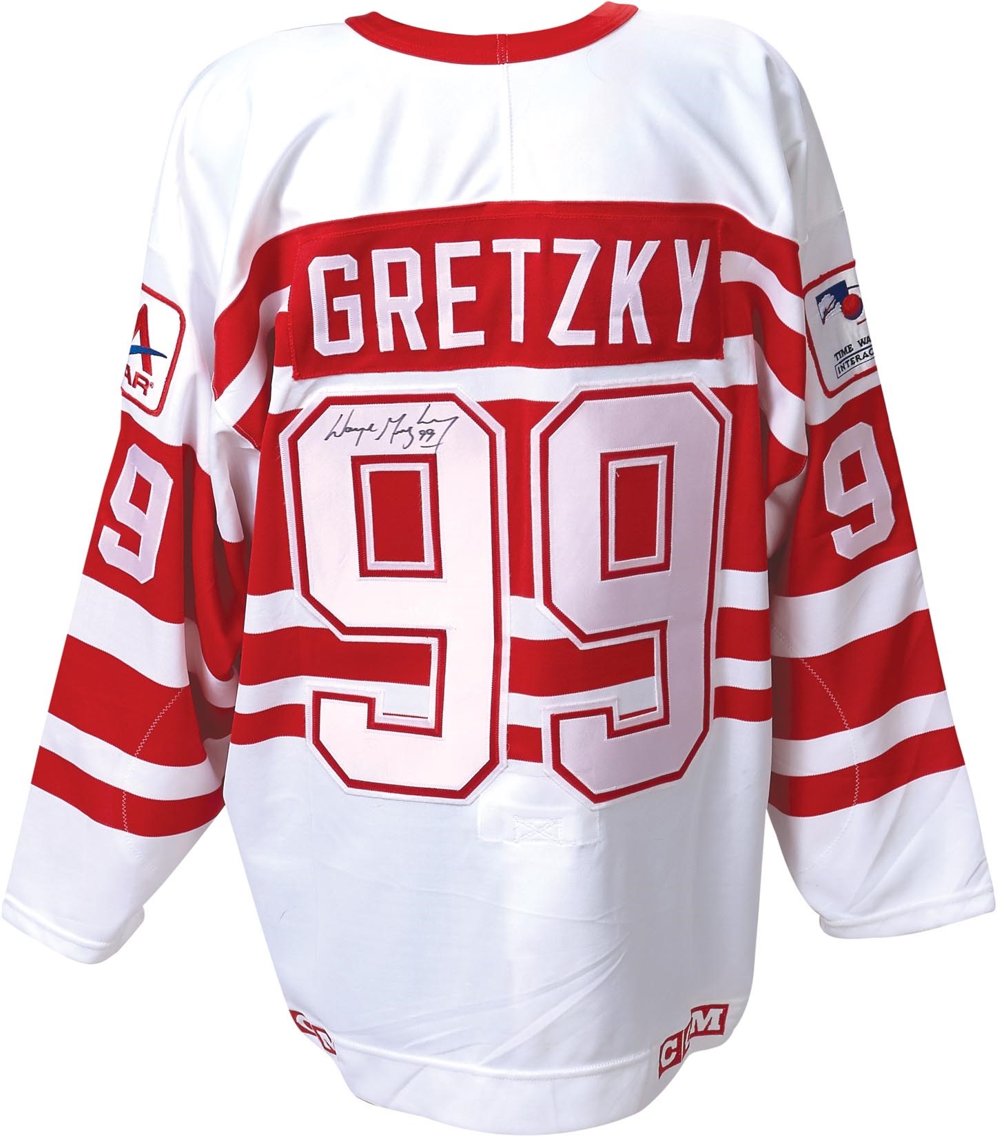 Wayne Gretzky's last NHL game-worn jersey sells for record