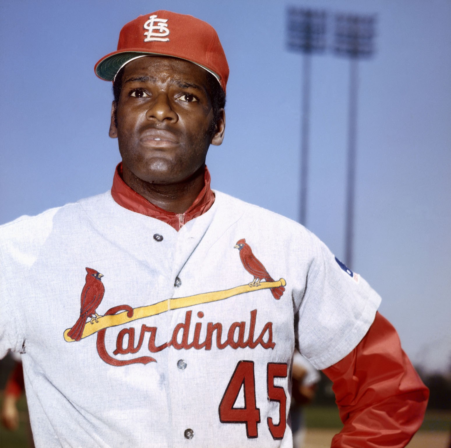 Bob Gibson, legendary St. Louis Cardinals pitcher and Baseball