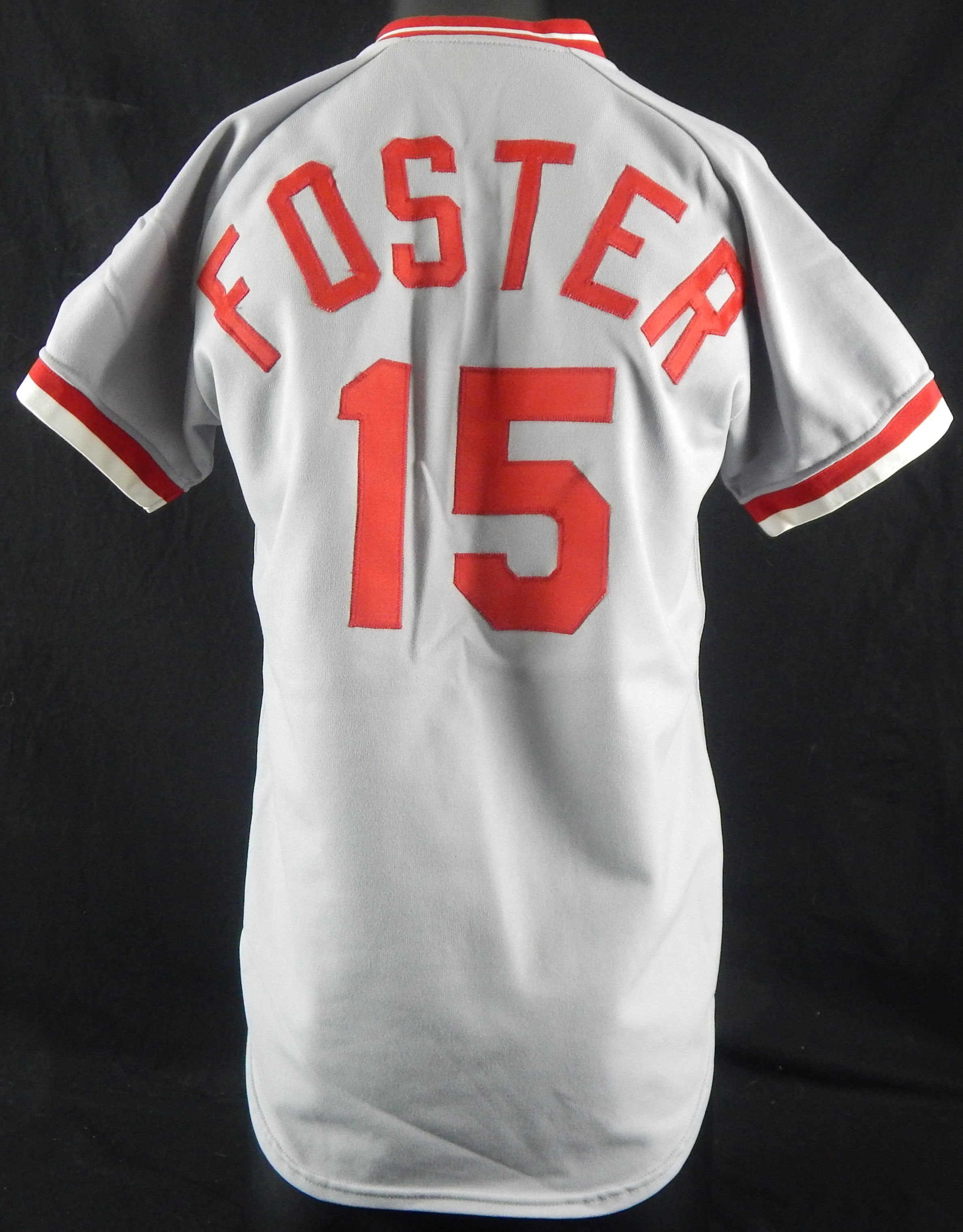 GEORGE FOSTER REDS SIGNED OFFICIAL LICENSED JERSEY