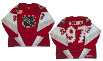 1999 Jeremy Roenick NHL All Star Game Worn Jersey