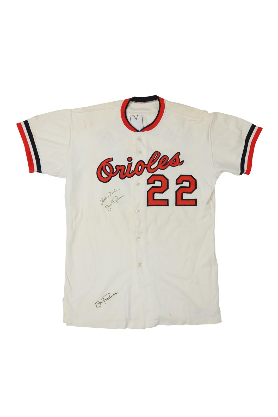 1980 Jim Palmer Game Worn Baltimore Orioles Uniform, MEARS A9.5