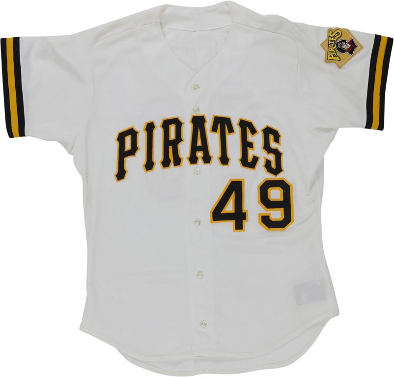 Lot Detail - 1992 Tim Wakefield Game Used Pittsburgh Pirates Road Jersey -  Rookie Season