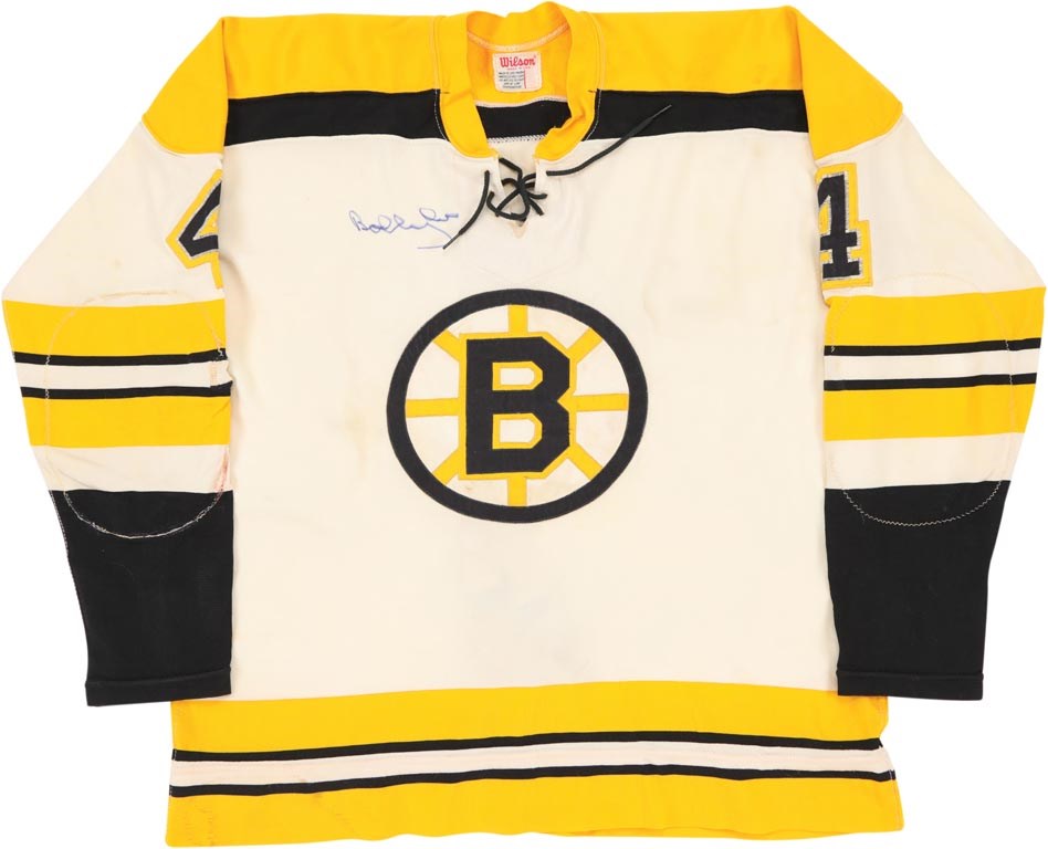 boston bruins game worn jersey - 50 