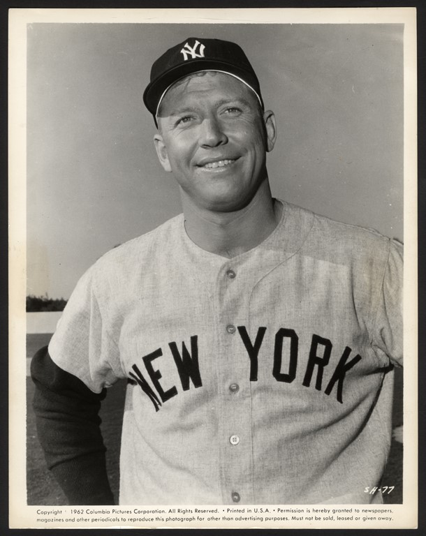 - Exceptional 1962 Mickey Mantle Type I Photo