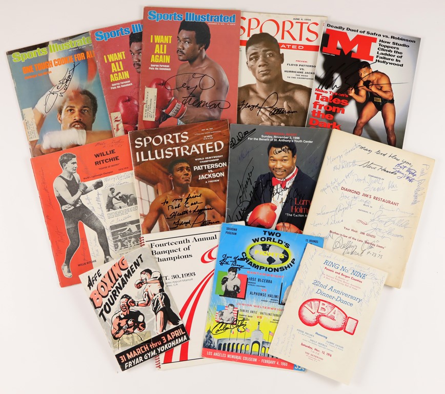 - Unusual Signed Boxing Publications (11)