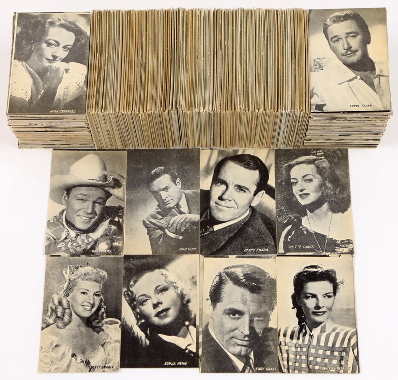 - 1940s Stars, Starlets, Cowboys & Gangsters Non-Sports "Hoard"