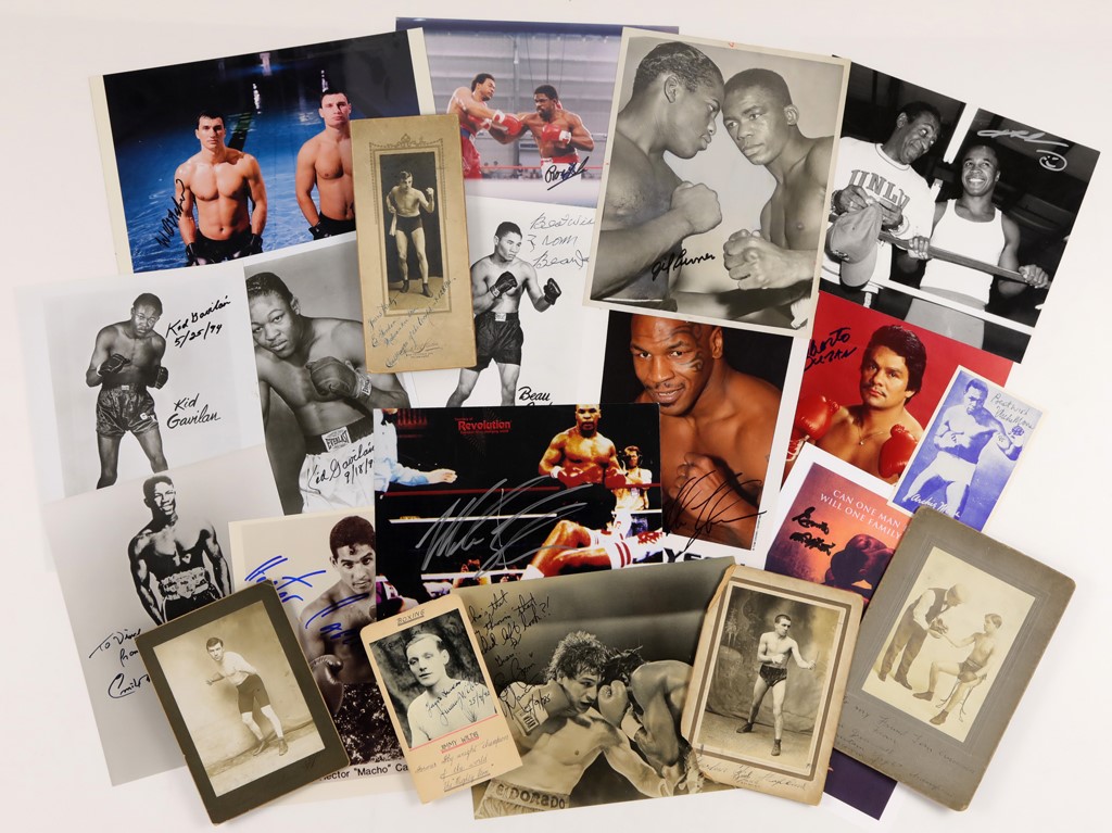 Muhammad Ali & Boxing - Signed Boxing Photos Vintage & Newer (44)