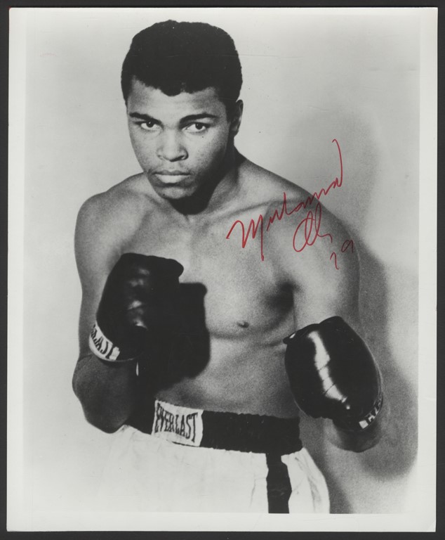 - Muhammad Ali Vintage Signed Photo