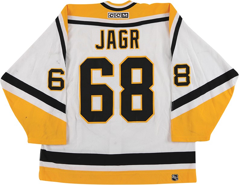 JAROMIR JAGR Signed Pittsburgh Penguins Black CCM Vintage Jersey - NHL  Auctions