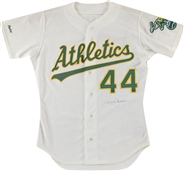 Sell or Auction Your Reggie Jackson Game Worn Oakland A's Jersey